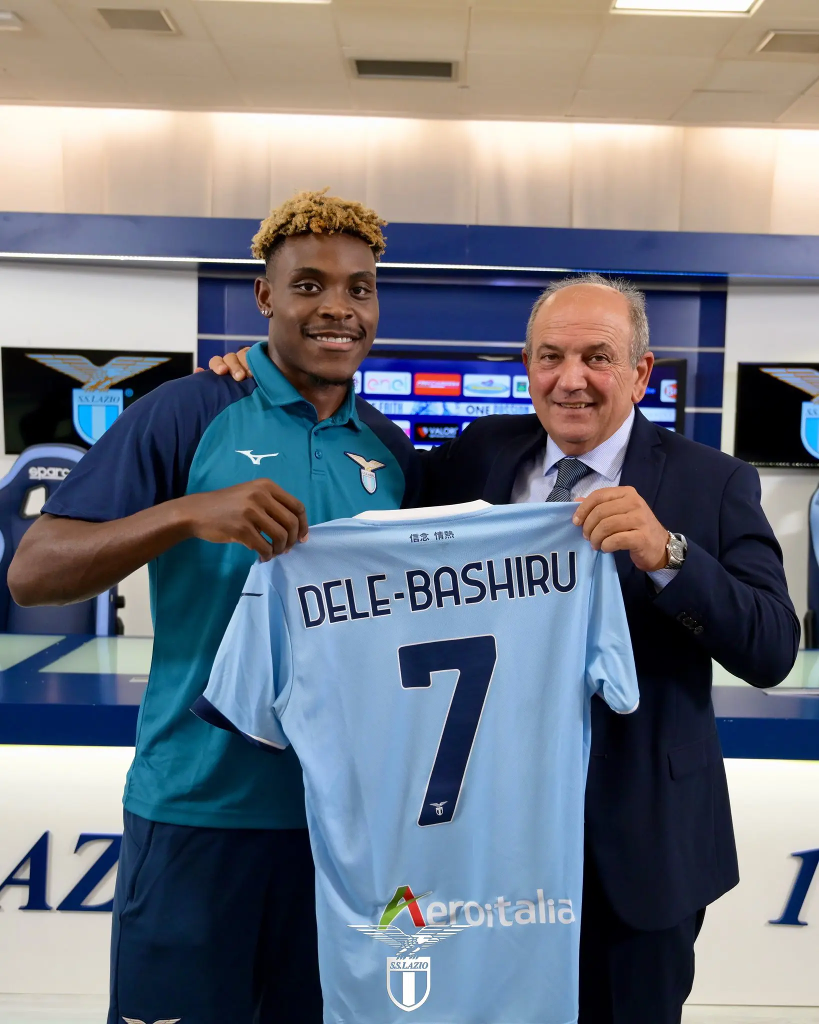 Serie A: Dele-Bashiru Gets No. 7 Jersey At Lazio