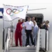 Olympic Flag Arrives In Los Angeles, Host City For 2028 Games