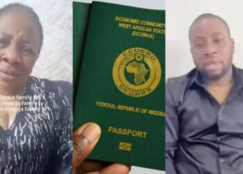 Passport Tearing: Netizens Suspect ‘Feuding’ Couple Are Skit Makers