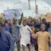 PICTORIAL: Defiant Kano Protesters Defy Curfew On Day 3 Of Protest