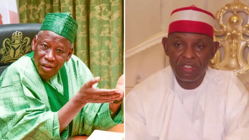 Ganduje Accuses Gov Yusuf Of Sponsoring Violent Protest In Kano To Undermine Tinubu Gov’t