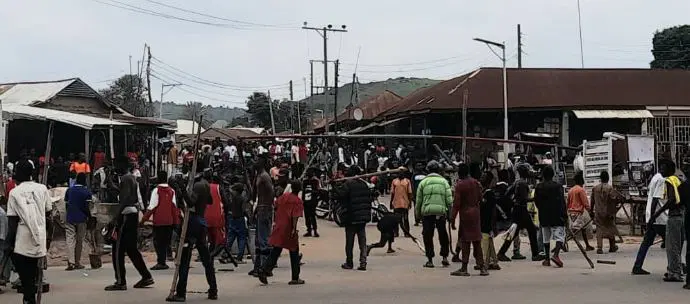 Bayelsa Protesters Clash With Community Youths In Yenagoa 1 Abuja protest 4 1