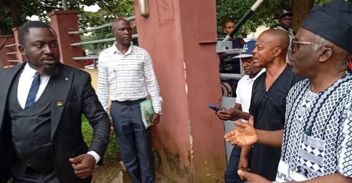 JUST-IN: Ajaero Leaves NLC Headquarters To Honour Police Invite 1 Ajaero