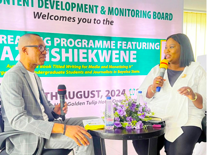 Azu’s ‘Writing for Media and Monetizing It’ Features At NCDMB’s Book Reading 1 azu