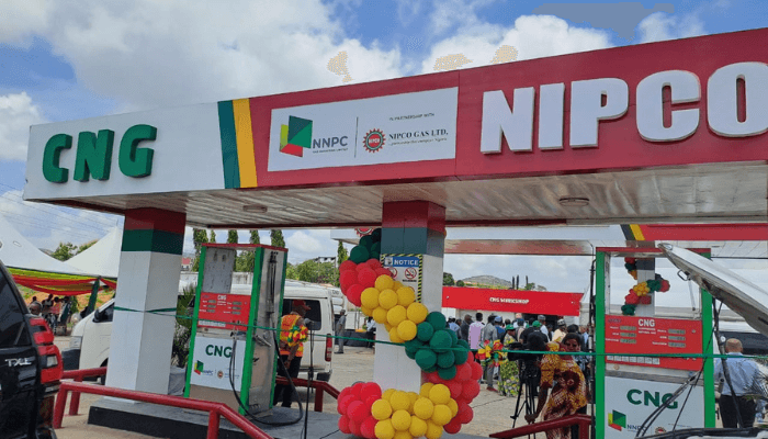 NNPC-NIPCO CNG Devt To Serve 200,000 Vehicles Daily 1 CNG station 1