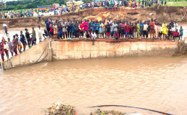 The collapsed bridge