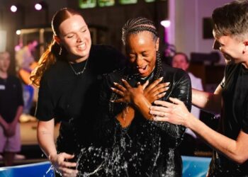 PICTORIAL: DJ Cuppy Dedicates Life To God, Gets Baptised