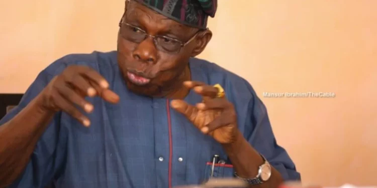 Former President Olusegun Obasanjo