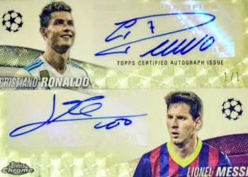 Unique Messi & Ronaldo Card To Sell For £100k