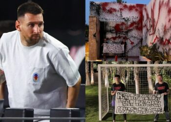 Messi’s House Vandalised, Milei Calls For Safety