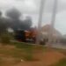 Protest: Hoodlums Set NSCDC’s Vehicle Ablaze In Katsina 