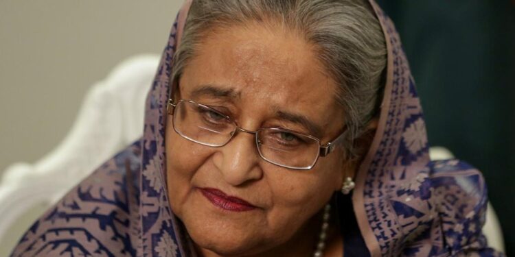 Bangladesh’s Prime Minister Sheikh Hasina.