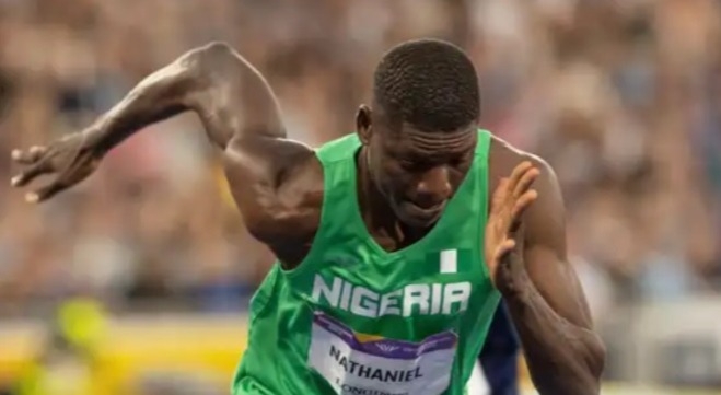 Paris Olympics: Team Nigeria's Nathaniel Out Of Men's 400m Hurdle Final 1 Ezikiel Nathaniel