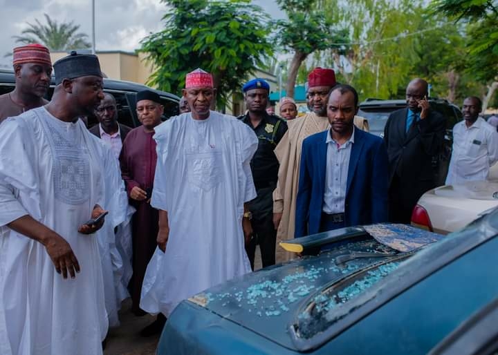 PICTORIAL: Protesters 'Stole' Ganduje Corruption Case Documents — Kano Gov’t 1 IMG 20240814 WA0031