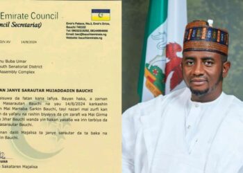 JUST-IN: Bauchi Emirate Sacks Senator From Traditional Role For ‘Disrespecting’ Gov Mohammed
