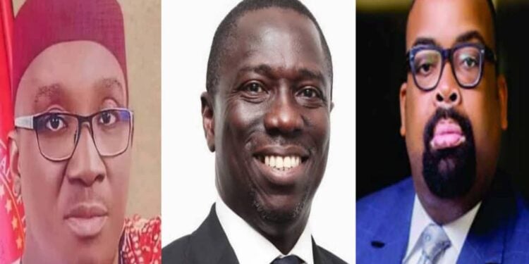 L-R: Okpebholo, Ighodalo and Akpata