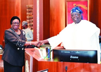PICTORIAL: Tinubu Swears In Kekere-Ekun As 23rd CJN