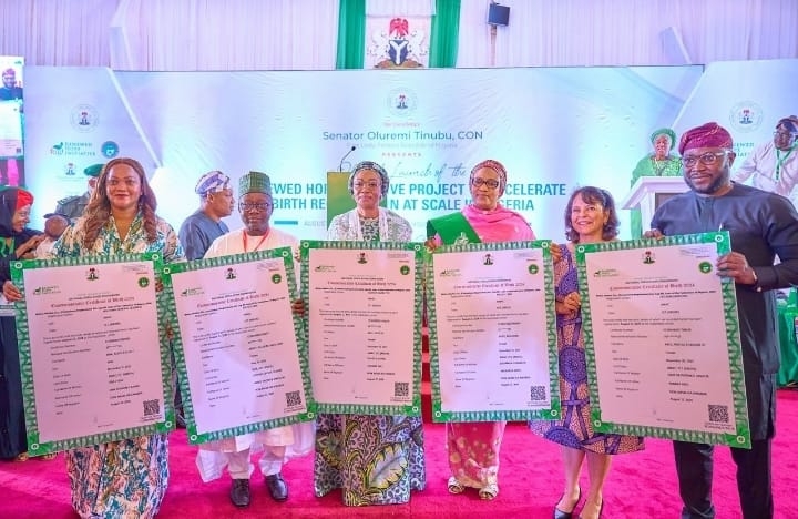 First Lady Launches New Birth Certificate To Boost Civil Registration 1 IMG 20240829 WA00211