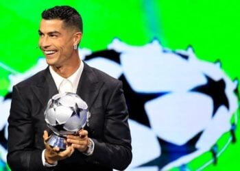 Ronaldo Receives Prestigious Champions League Award