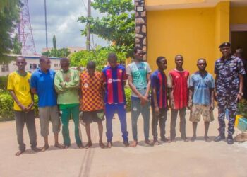 PICTORIAL: Kano Police Arrest 326 Suspected Looters, Vandals