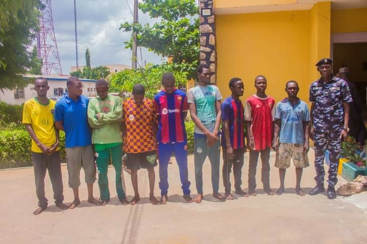 PICTORIAL: Kano Police Arrest 326 Suspected Looters, Vandals 1 Kano Police Arrest 326 Suspected Looters Vandals5