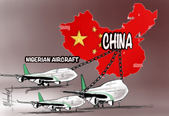 China, Nigeria And Hostage Aircraft 1 Nigerian aircraft China