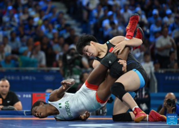 Olympic Games: Nigerian Wrestler Adekuoroye Loses 57kg Fight To China