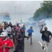 Hunger: Protest Erupts In Abuja On Day 2 As Police Disperse Protesters With Teargas