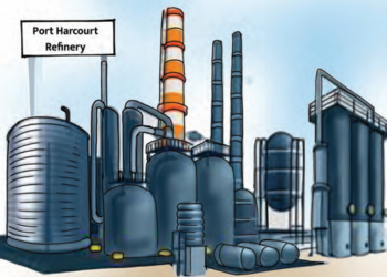 Fog Over Port Harcourt Refinery