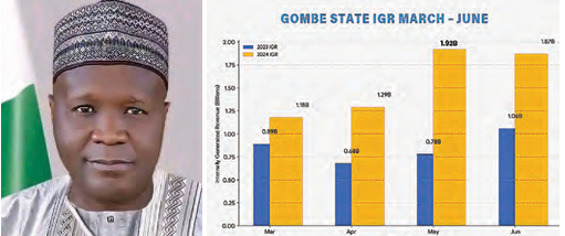 Gombe IGR Surges By 123% In Q2, Hits N9.9bn In Half-year 1 Screenshot 2024 08 14 071642