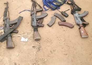 PICTORIAL: Troops Kill 8 Bandits, Recover Arms, Motorcycles In Kaduna