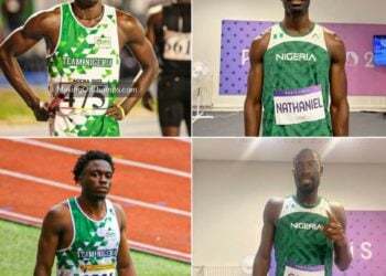 BREAKING: Team Nigeria’s 4×400 Men Disqualified Despite Qualifying For Olympic Final