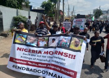 JUST-IN: #EndBadGovernance Protesters Demand Sack Of Police IGP