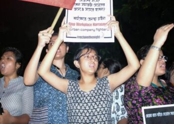 PICTORIAL: Indian Women Lead Night Protest Over Rape, Murder Of Doctor
