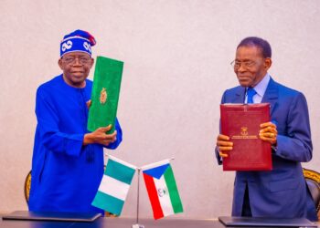 PICTORIAL: Tinubu, Mbasogo Seal Gulf Of Guinea Gas Pipeline Deal