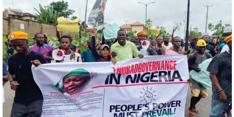 Hardship protests