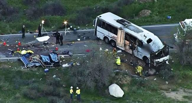 10 Killed, 35 Injured As Zimbabwean Bus Crashes In South Africa 1 bus accident