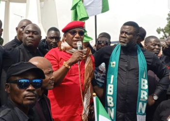Hardship: Ex-Sports Minister Dalung Joins #EndBadGovernance Protest In Plateau