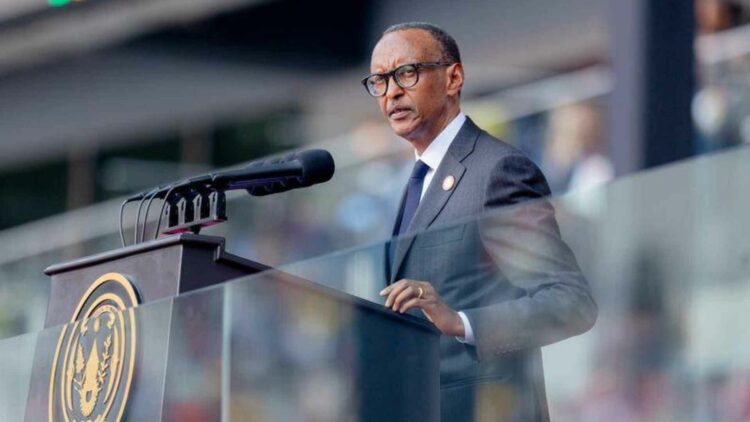 Rwandan President Paul Kagame