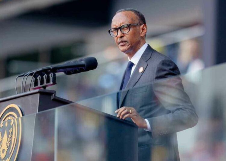 Rwandan President Paul Kagame