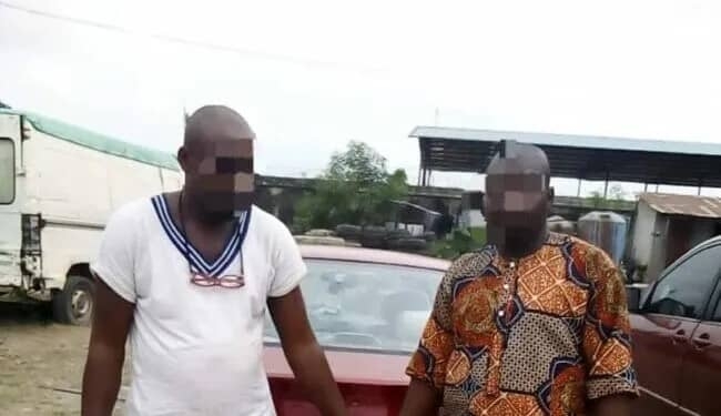 Police Nab 2 Beninese For Alleged Car Theft In Lagos 1 police