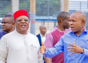 Umahi Lauds Gov Mbah’s Partnership with FG To Fix South East Road