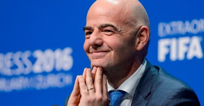 FIFA President Gianni Infantino.