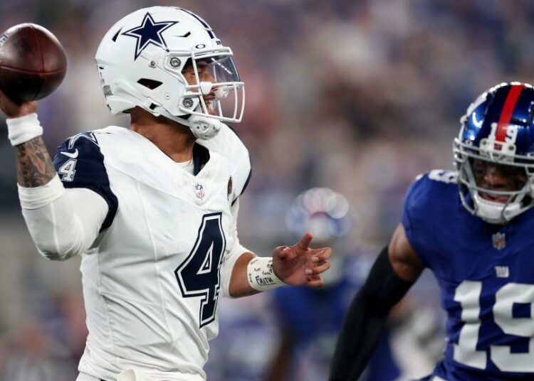 Prescott Stars As Cowboys See Off New York Giants