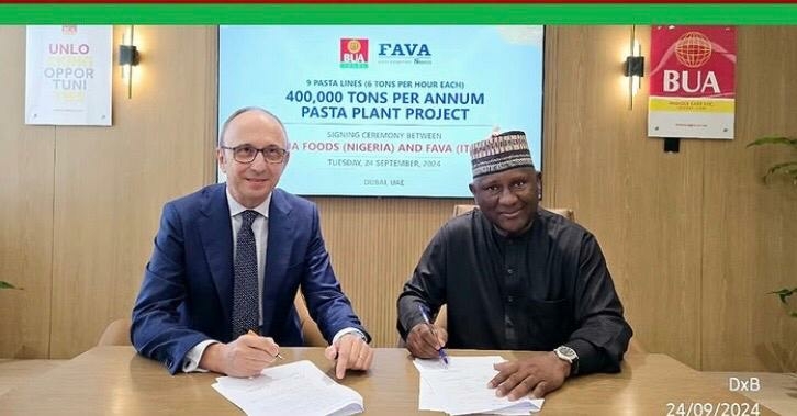 BUA Foods To Boost Pasta Production Capacity By 400,000MT/PA 1 BUA foods