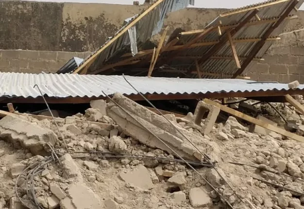 Woman Dies, Children Injured In Kano Building Collapse 1 Building Collapse 626x430 1
