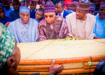 Shettima, Barau, Atiku, Obi Pay Last Respects To  Yar’Adua’s Mother