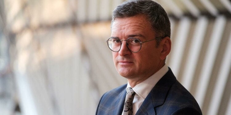 Ukrainia foreign minister Dmytro Kuleba.