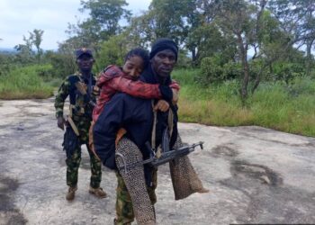 PICTORIAL: Troops Bust Terrorists’ Stronghold, Rescue 13 Hostages In Kaduna
