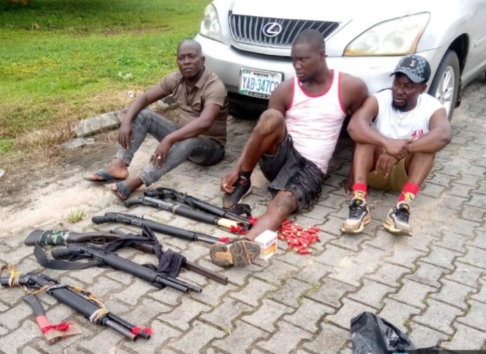 Security Operatives Arrest 4 Over Possession Of Firearms, Defilement ln Delta 1 IMG 20240928 WA00191